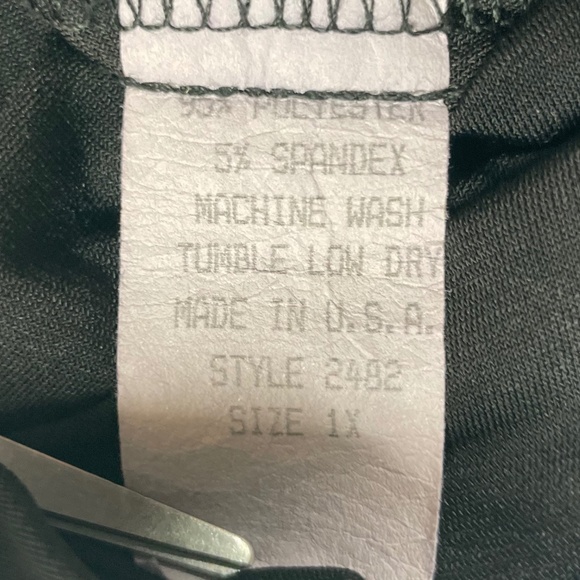 Women’s 1X Black “Sole Dione Studio”Top - Picture 12 of 14